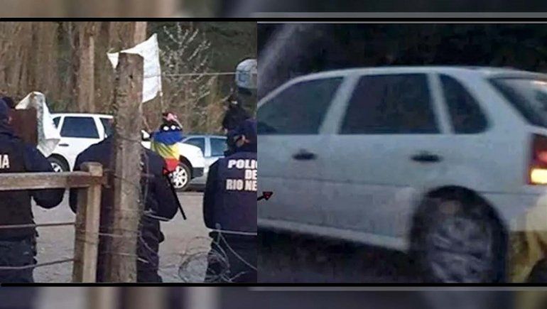 Publicaron la foto del auto que estaría involucrado en los incendios