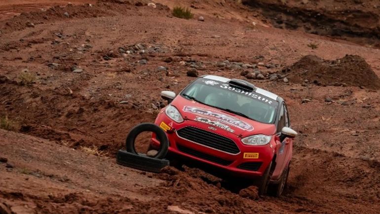 El rally de Rincón de los Sauces tuvo a Ibáñez-Sanhueza como ganadores. Foto: locosxelrally