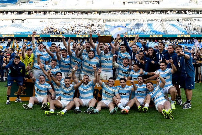 Otra histórica victoria de Los Pumas sobre Australia y su escalada en el ranking mundial
