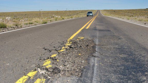 Denuncian mal estado de la ruta entre Zapala y Mariano Moreno