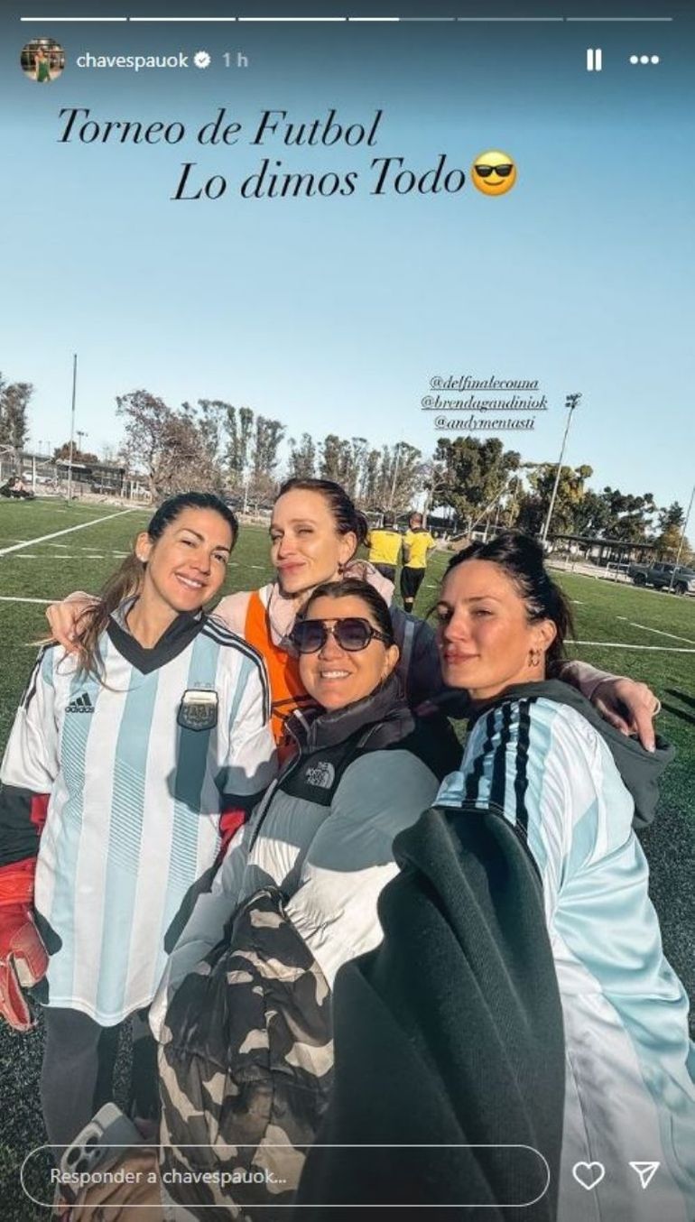 Paula Chaves y Brenda Gandini. Paula Chaves y Brenda Gandini. 