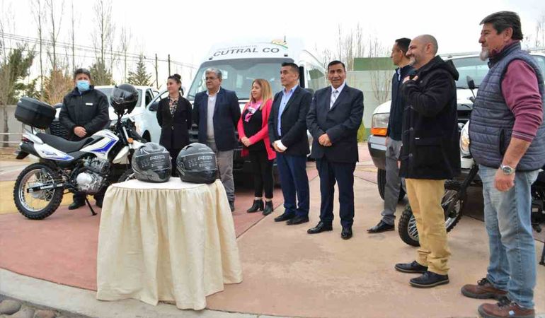 Cutral Co: entregan vehículos a diferentes áreas del municipios