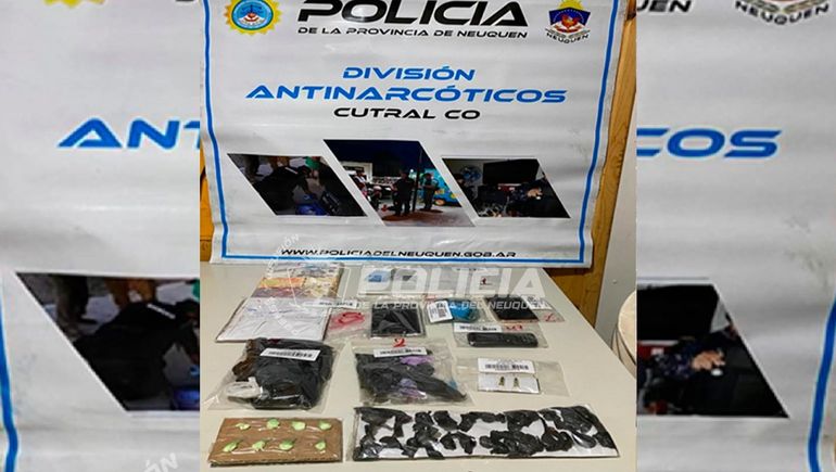 Fuera narcos: la Policía desarticuló otro kiosco de droga en Cutral Co