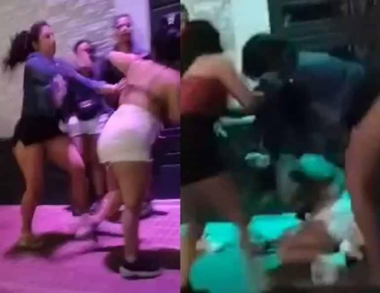 Dos mujeres se pelearon a la salida de un boliche en Centenario