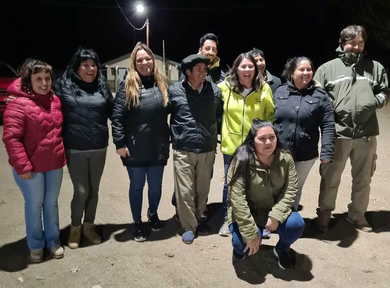 Huarenchenque ya tiene luminarias Led en sus calles