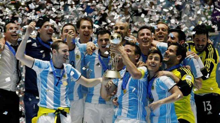 Argentina venció a Rusia y es campeón mundial de Futsal