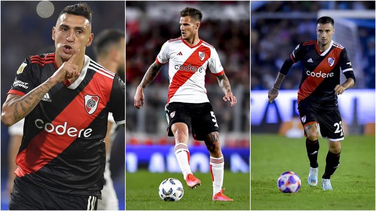 Los jugadores de River que podrían irse Los jugadores de River que podrían irse