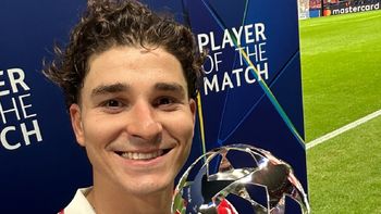 julián álvarez player of the match atlético madrid