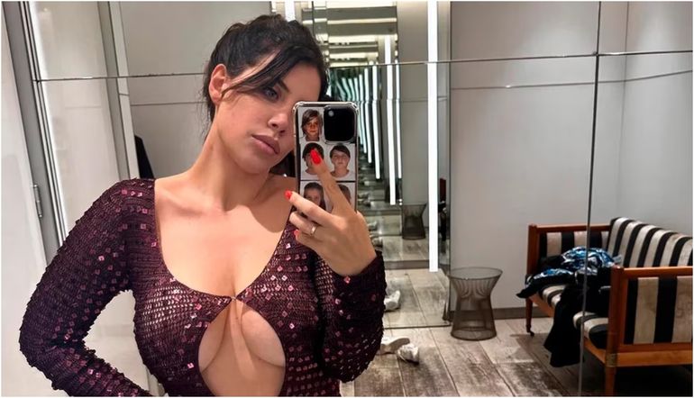 Wanda Nara mostró cómo es el tratamiento que se hace a diario