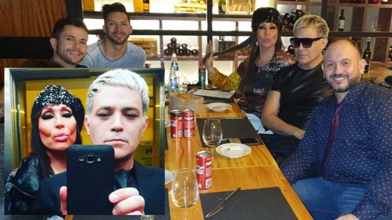 Moria Casán pasó por Cipolletti para celebrar el 10° aniversario de Flame