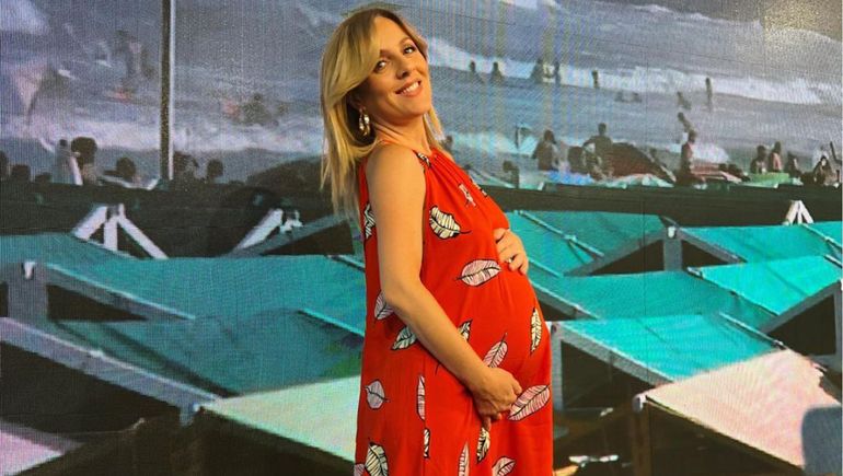 Cora Debarbieri está embarazada de 7 meses.