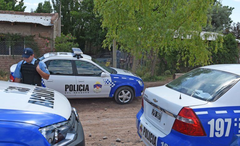 Allanamiento en Parque Industrial.