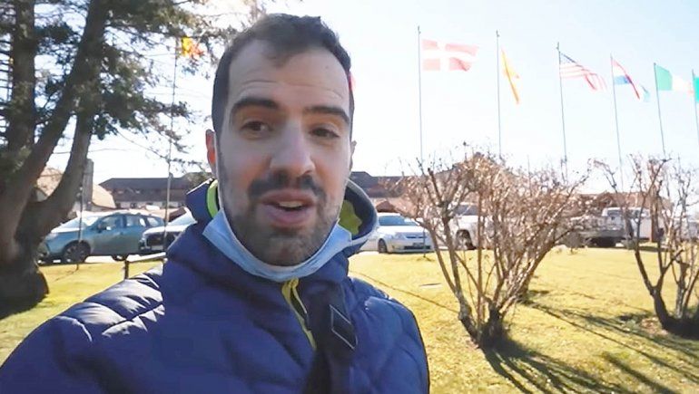 Martín Cirio pasó por Bariloche y ¡criticó todo!