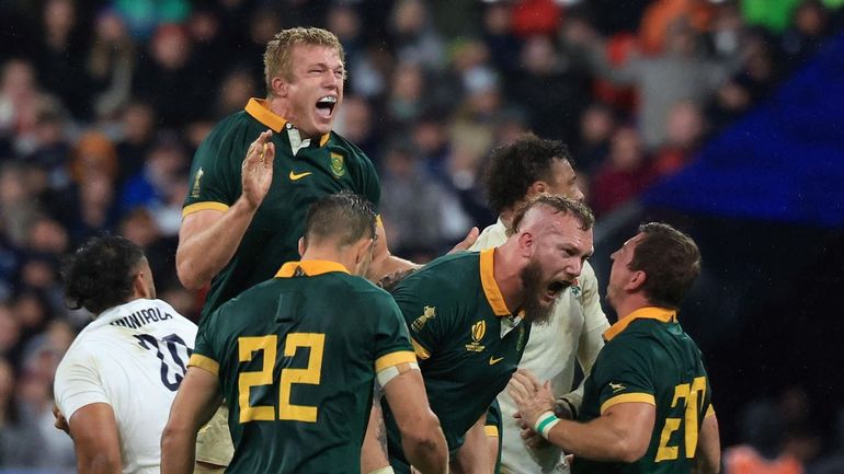 Inglaterra no pudo con Sudáfrica y volverá a enfrentar a Los Pumas