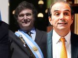Ariel Lijo, Javier Milei y José García Mansilla.
