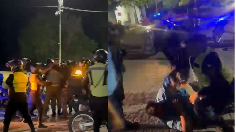 Violento ataque en plena Isla 132: un hombre agredió a inspectores en un control de tránsito | LM Neuquen Violento ataque en plena Isla 132: un hombre agredió a inspectores en un control de tránsito