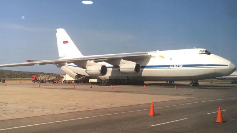 Dos aviones de la fuerza aérea rusa están en Venezuela