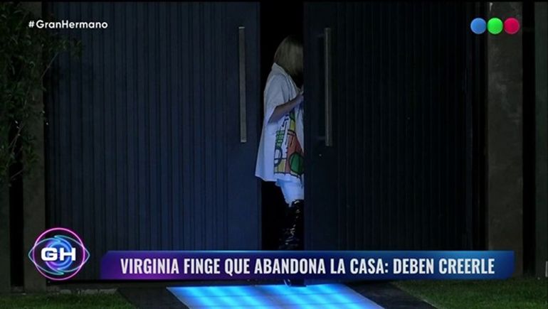 Gran Hermano: la casa quedó en shock tras la falsa salida de Virginia