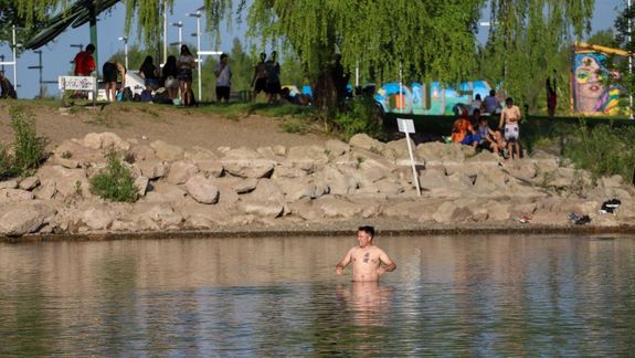 ¡Qué calor! Explotó el Paseo de la Costa: ¿Qué pasará el viernes?