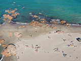 Las Grutas en Río Negro, fue el destino de la costa patagónica más elegido en la temporada de verano.