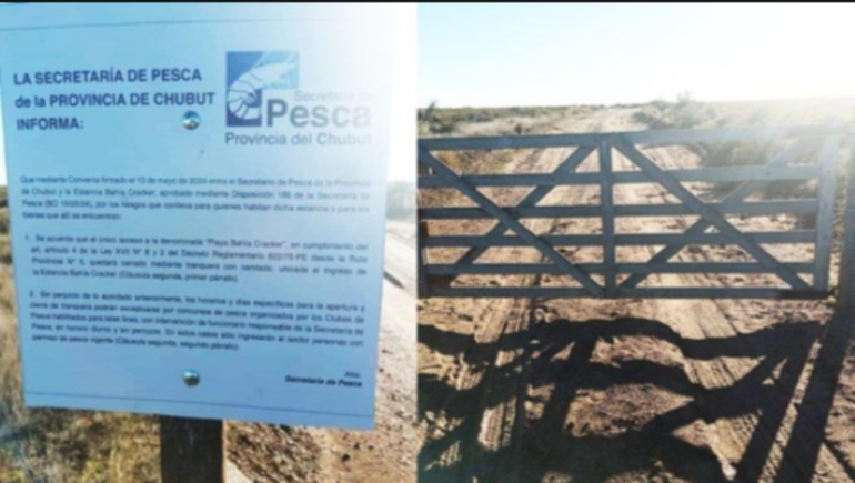 El Superior Tribunal de Justicia validó la semana pasada un fallo que ordenó derogar el convenio de la Secretaría de Pesca con una estancia para limitar el acceso a Bahía Creek