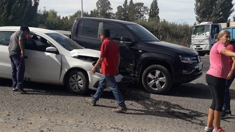 Otra vez chocaron en el acceso a la Isla Jordán