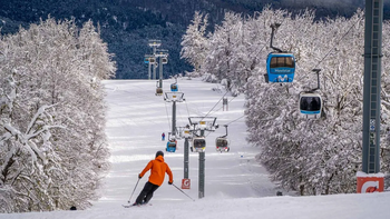 El cerro Chapelco a pleno en esta temporada 2024