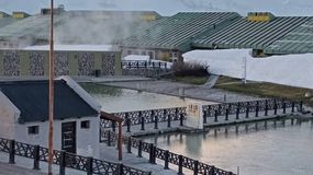 Copahue se prepara para recibir turismo de invierno en sus termas.