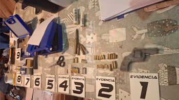 allanamiento por violencia familiar: secuestran armas y municiones en una vivienda allanamiento por violencia familiar: secuestran armas y municiones en una vivienda