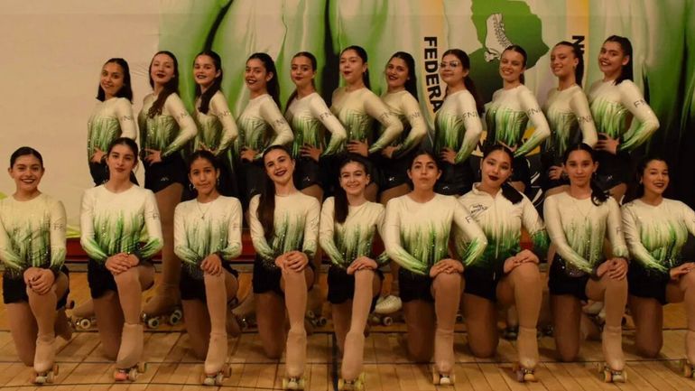 La Federación Neuquina de Patín Artístico se destacó en la Copa Argentina.