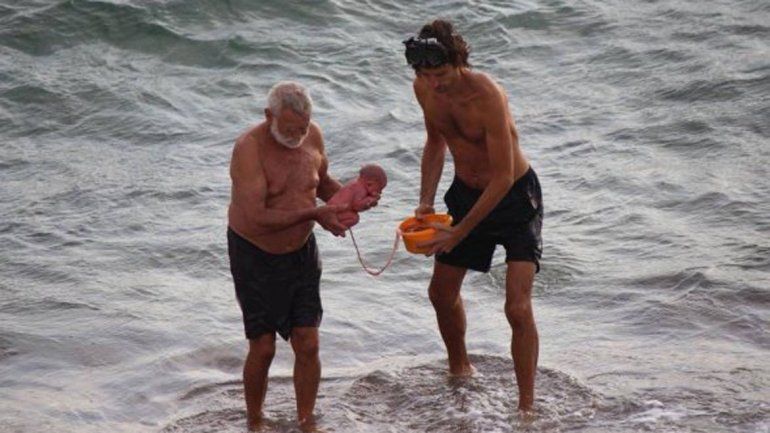 El balneario Dahab quedó en la historia por el inusual episodio.