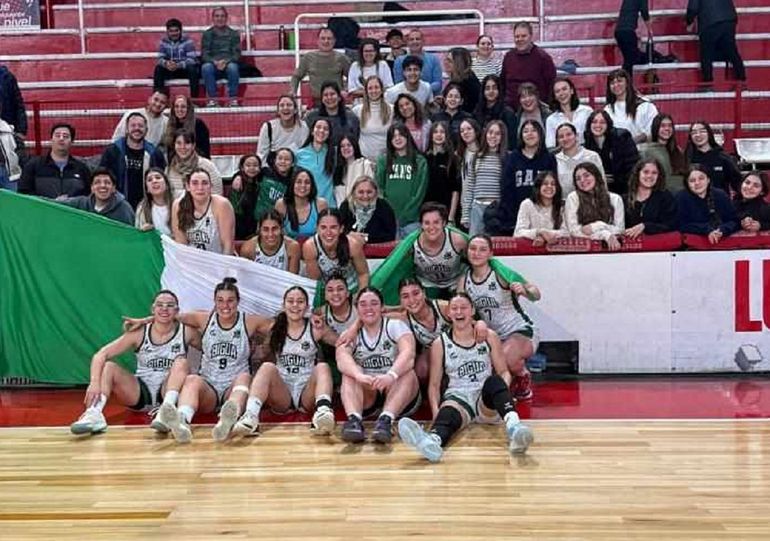 Biguá es finalista del Regional de básquet femenino y espera rival