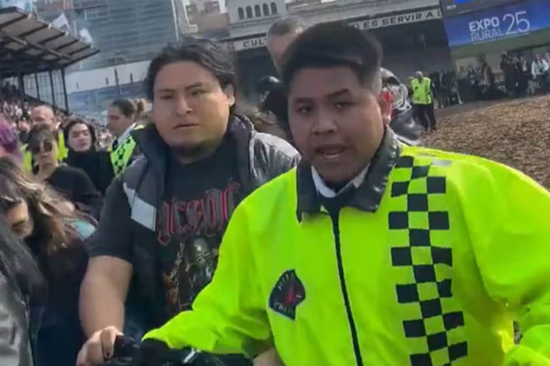 Activistas veganos irrumpieron en La Rural y se fueron abucheados: ¡Fuera!