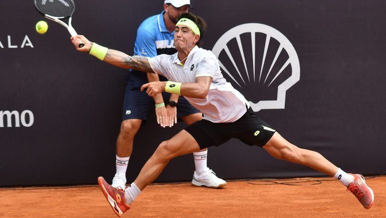 Francisco Comesaña fue la gran sorpresa argentina en el torneo de tenis. Francisco Comesaña fue la gran sorpresa argentina en el torneo de tenis.