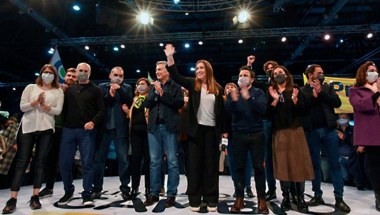 Macri, el único que no habló en el cierre de JxC