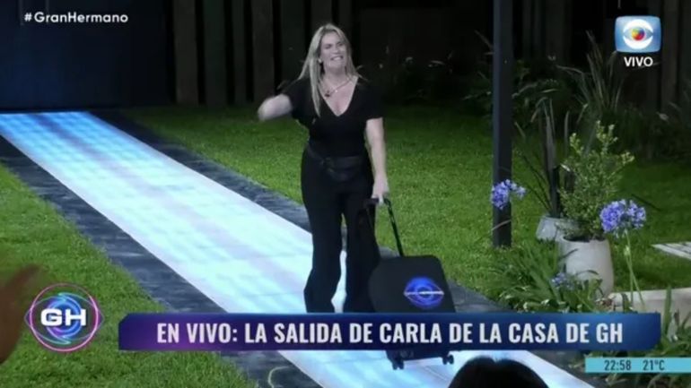 Carla decidió irse de Gran Hermano Carla decidió irse de Gran Hermano