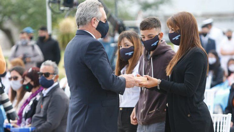 ARA San Juan: a tres años, homenajearon a los 44 tripulantes