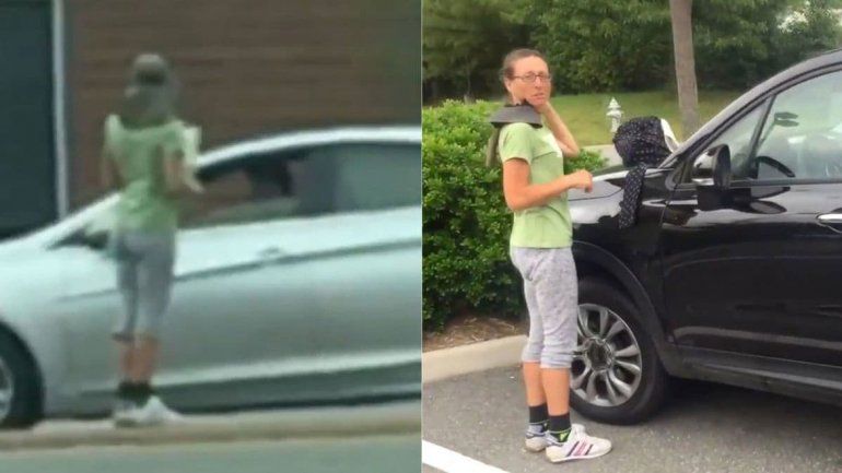 La mujer vive en Virginia