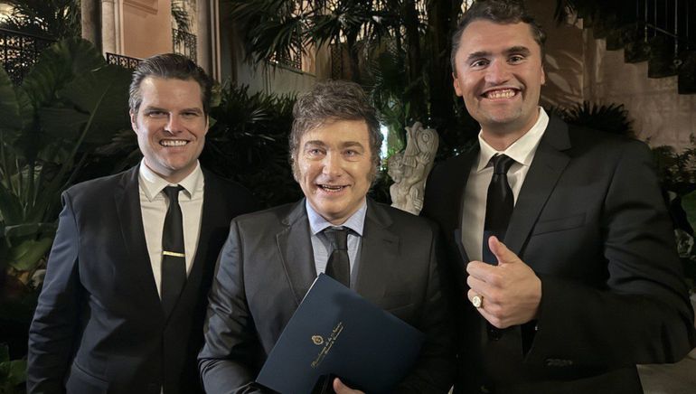 Javier Milei despidió a Charlie Kirk tras su asesinato en Utah