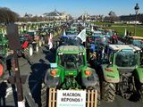 Durante la semana pasada cientos de tractores se movilizaron en Francia pidiendo que se respeten los costos de producción.