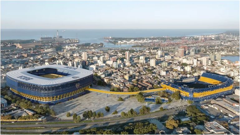 La nueva Bombonera propuesta por Macri La nueva Bombonera propuesta por Macri