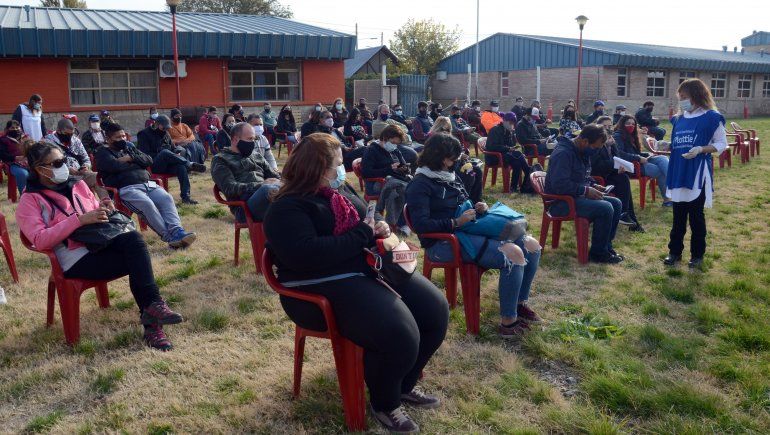 Plottier: adelantaron el operativo dos horas por la alta demanda