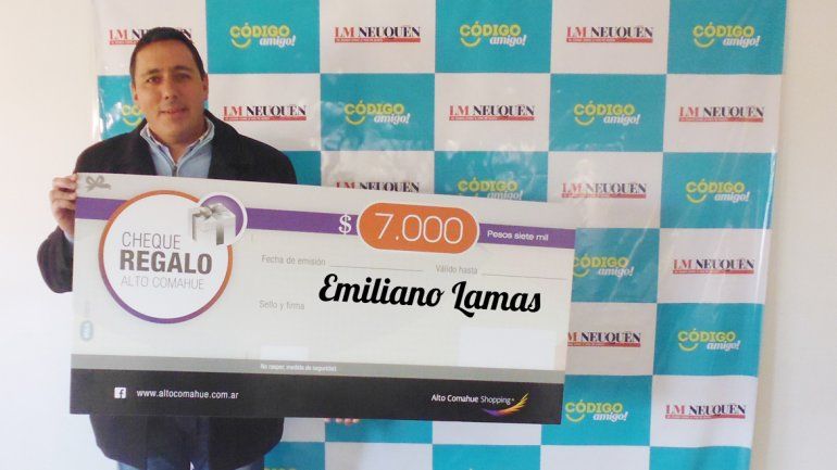 Emiliano se llevó el Alto Check.