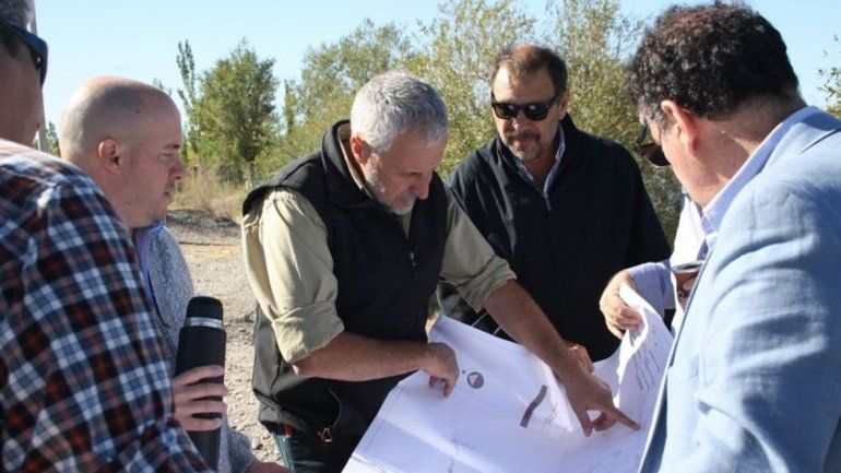 El intendente Andrés Peressini