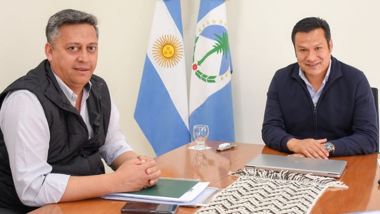 Construyen casi dos kilómetros de veredas en Huinganco