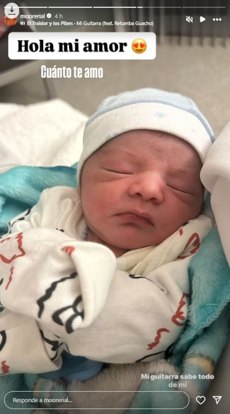 Amadeo, el bebé recién nacida de Morena Rial Amadeo, el bebé recién nacida de Morena Rial