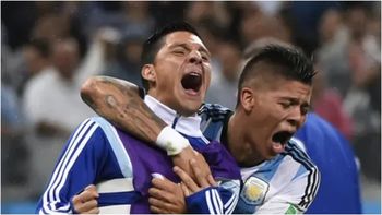 la fuerte pelea que se armo entre enzo perez y marcos rojo por su pase a boca la fuerte pelea que se armo entre enzo perez y marcos rojo por su pase a boca