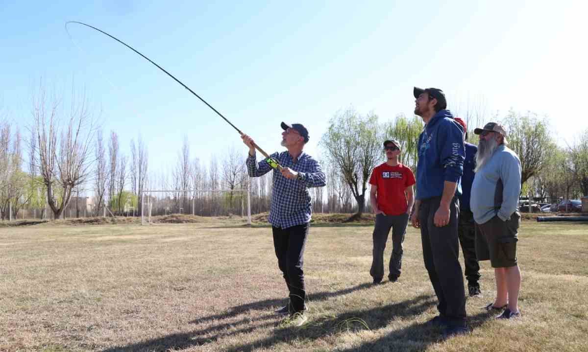 La pesca con mosca tendrá su cita este finde en Allen