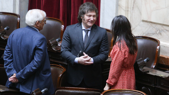 Milei dijo que habrá estanflación