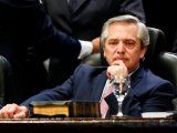 Imagen de archivo del presidente electo de Argentina, Alberto Fernández, durante la ceremonia de juramentación del gobernador de Tucumán, en San Miguel de Tucumán, Argentina, Octubre 29, 2019. REUTERS